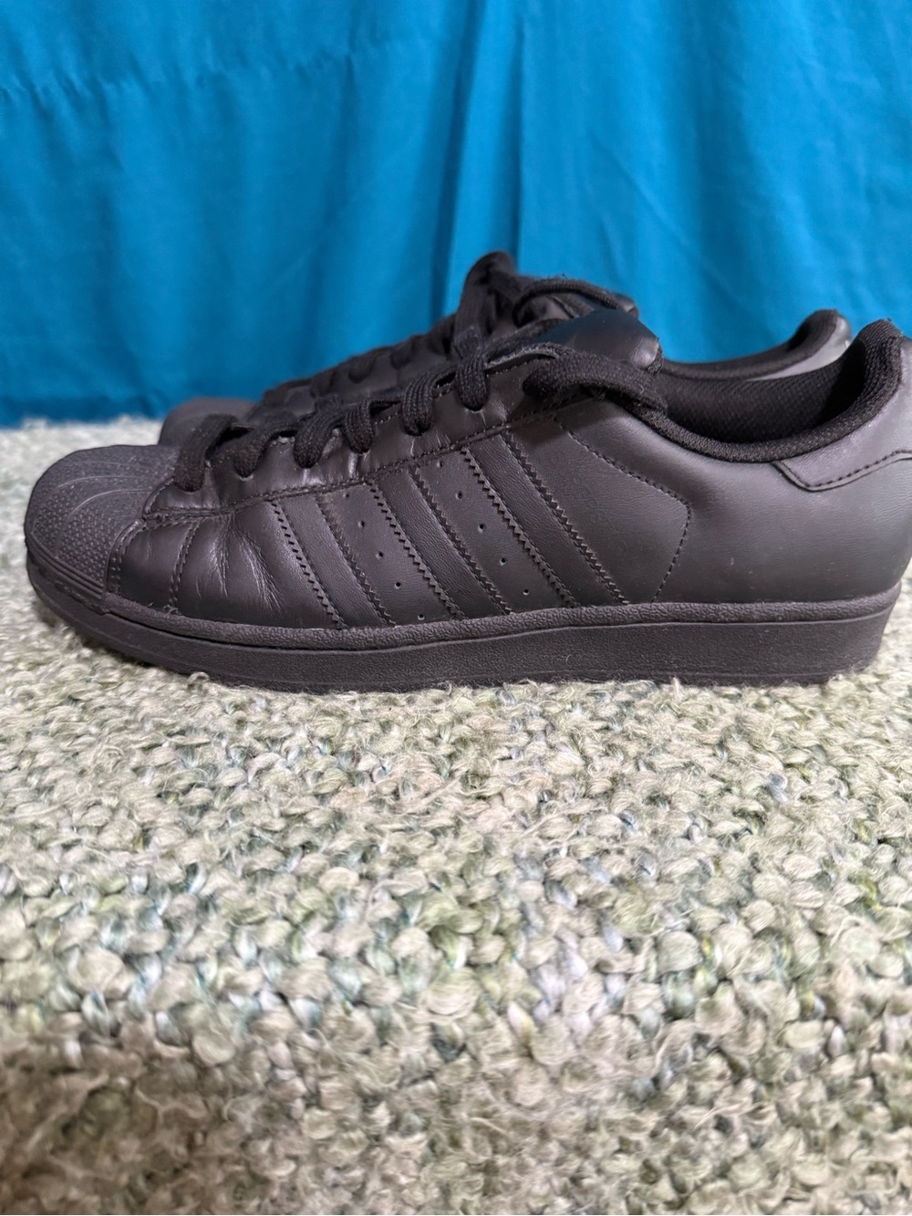 adidas Men's All-Black Low-Top Sneakers